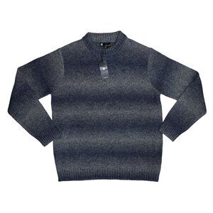 G-Star Raw Gradient Knit Crew Neck Pullover Men's Sweater XL NWT Legion Blue